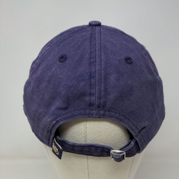 New Era Men's Slideback Hat Purple OSFM 9Twenty LSU Tigers Logo 100% Cotton - Picture 5 of 9